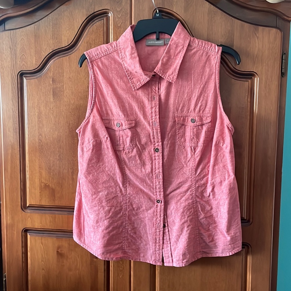 Croft & barrow tank top blouse